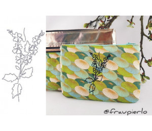 Stickdatei - Garden Flowers Lineart 2 Margarite